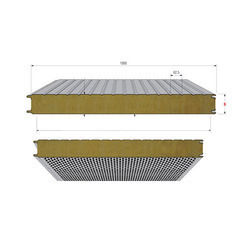 Puff Insulated Panels - Polyurethane Insulation with Pre-painted Zinc Coated Steel | Economical Design for Optimal Thermal Performance