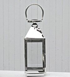 Shiny Stainless Steel Lantern