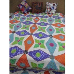 Traditional Patchwork Bed Cover