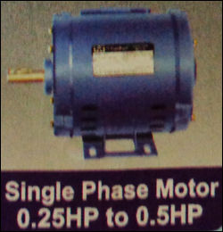 Single Phase Motor (0.25HP To 0.5HP)
