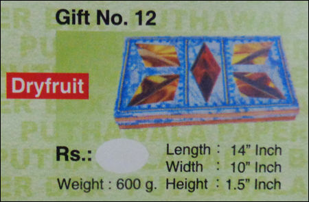 Dry Fruit Packaging Box