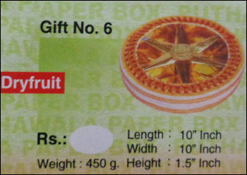 Round Shape Dry Fruit Box