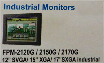 Industrial Monitor with Resistive Touchscreen and Direct VGA Port