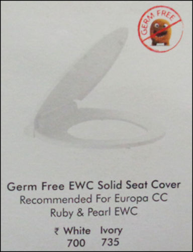 Germ Free EWC Solid Toilet Seat Cover