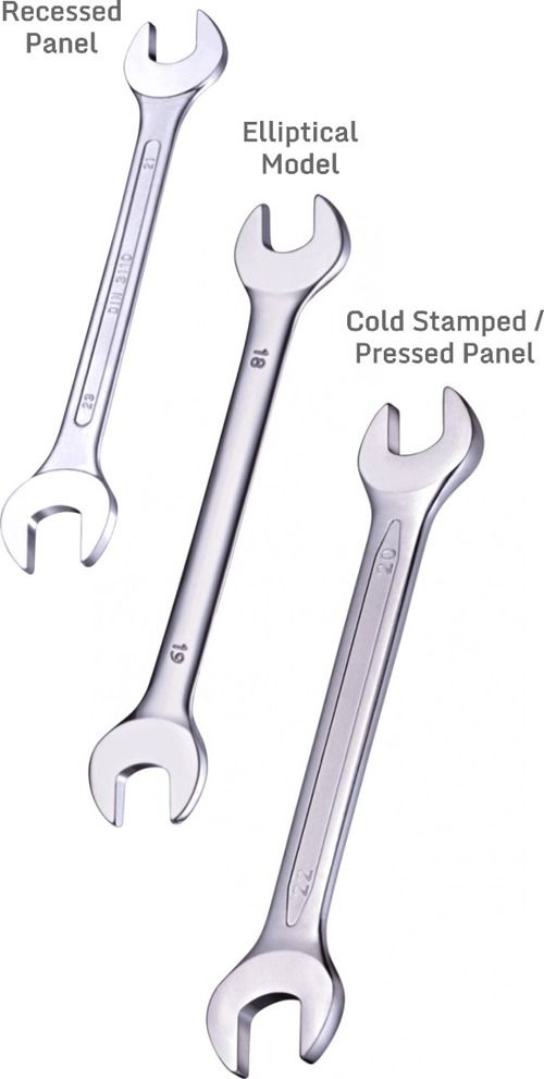 Long Pattern Double Open End Spanner (Din 3110)