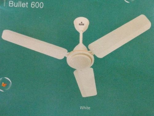 Bullet 600 White Ceiling Fan