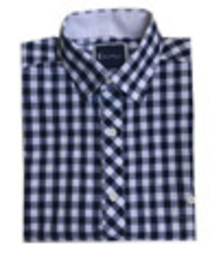 Checked Blue Formal Shirt