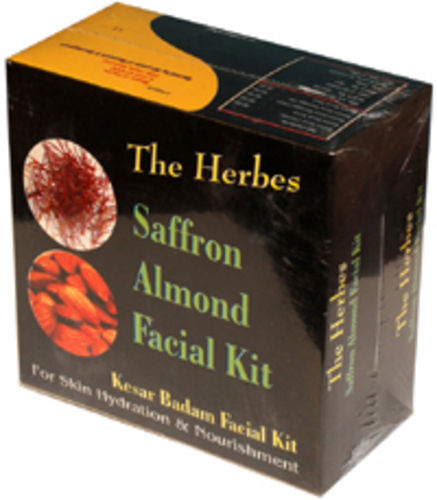 Saffron Almond Facial Kit 5 In 1