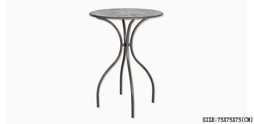 Iron Stool - Wrought Iron Base with Printed Glass Top, Versatile for Living Area and Office