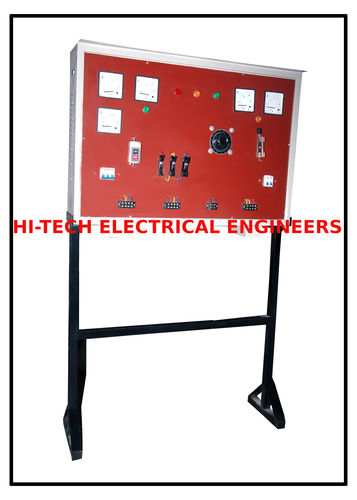 Panel For Electrical Machine Trainer