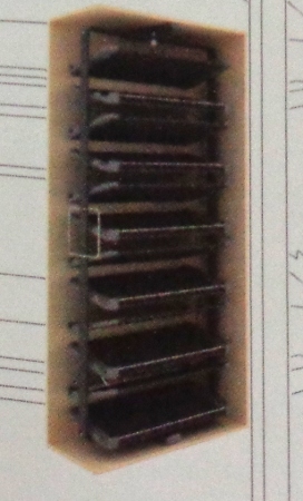 180 डिग्री एंगल टर्निंग शू रैक