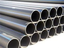 Black And Silver Hdpe Pipe