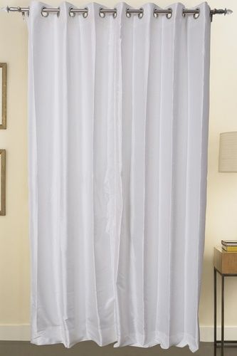 Dupioni Faux Silk Curtain