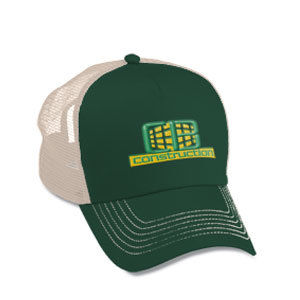 Green Mesh Back Trucker Cap