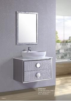 S.S. Designer Bathroom Vanity Cabinet