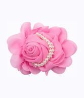 Pink Rose Hair Pin