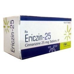 Cinnarizine 25 Mg Tablets Ip