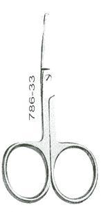 Cutical And Nail Scissors (786-33)