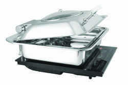 Sqaure Glass Lid Induction Chafer