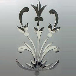 Acid Etched Glass