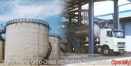 Molten Phenol and Ortho-Cresol Transportation Services