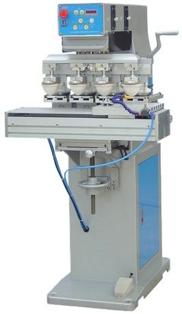 4 Color Sealed Cup Pad Printing Machine