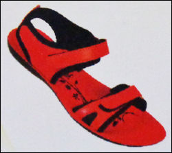 Red Ladies Pu Slipper (2207)