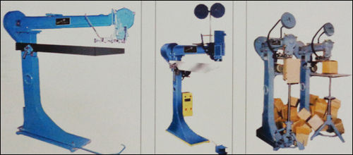 Box Stitching Machine - Arm Length Options 24" to 65", Stitch Size 12.7mm, 350 Stitches/Minute | Durable and High-Quality Performance