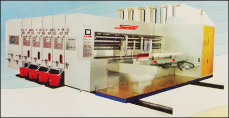 Fully Automatic Printing / Slotting And Die Cutting Machine 