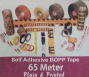 Plain And Printed Self Adhesive Bopp Tapes