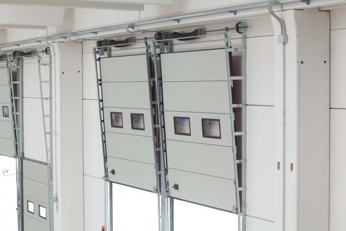 IP600 - 40/80 mm Thick Insulated Steel Panels | Vertical Opening, Articulated Joint Design, 100 mm Horizontal Staves