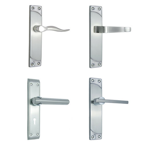 Zinc And SS Handles With SS Back Plates