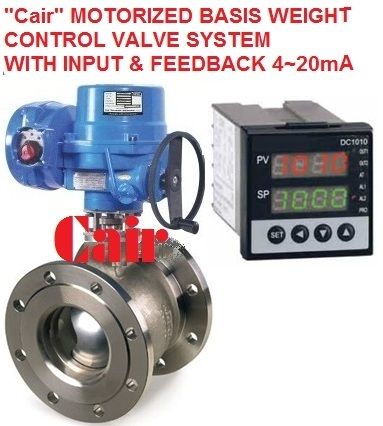 Basis Weight Motorized Valves