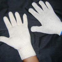 Cotton Knitted Hand Safety Gloves