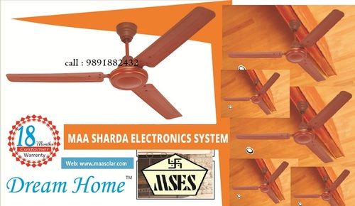 Solar Bldc Ceiling Fan 12v Maa Sharda Electronics