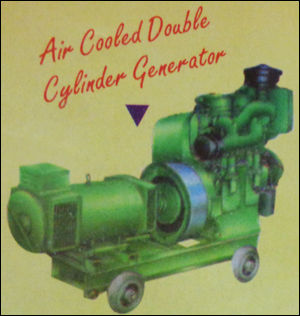 Air Cooled Double Cylinder Generator