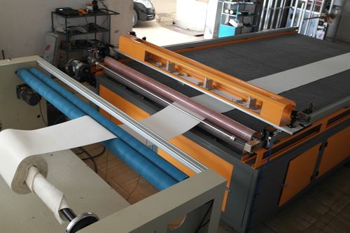 Automatic Press Filter Laser Cutting Machine