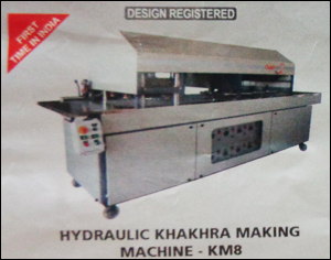 Hydraulic Khakhra Making Machine - KM8