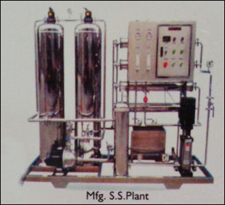 Stainless Steel RO Water Plant