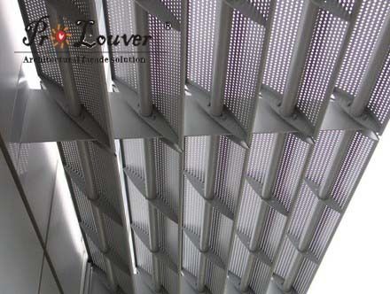 Aerowing Perforated Solar Control Louver