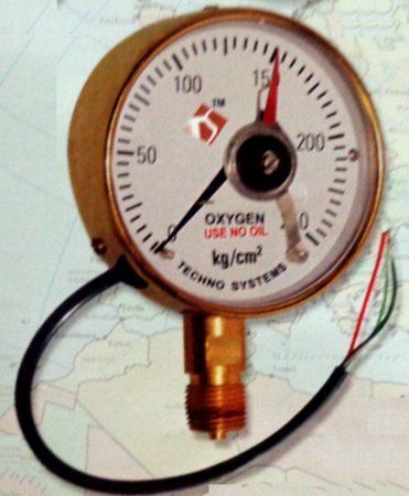 Commercial Oxygen Pressure Gauge