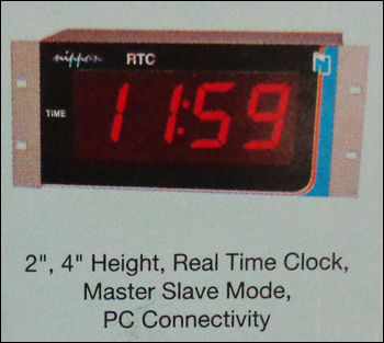 Real Time Clock Large Height Indicator