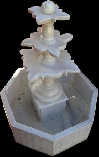 Marble Flower Fountain