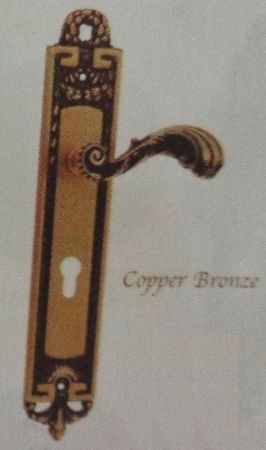 Copper Bronze Lock Door Handle