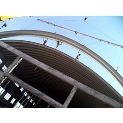 Curved Roofing System