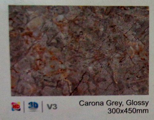 Glossy Carona Grey Digital Wall Tiles