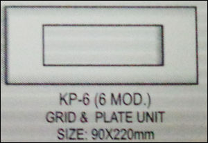 6 Module Switch Cover Plate