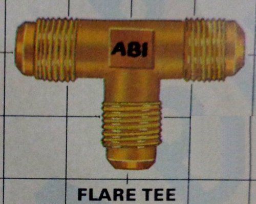 Brass Flare Tee For Tube Fitting