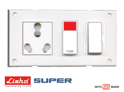 Lisha Brand 1M – 20A 1Way Switch With Indicator – Shansen Enterprises