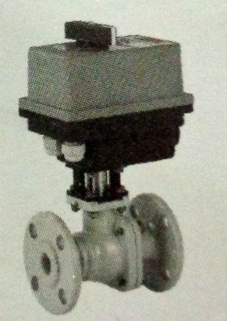 Ball Valve With Quarter Turn Electric Rotary Actuator